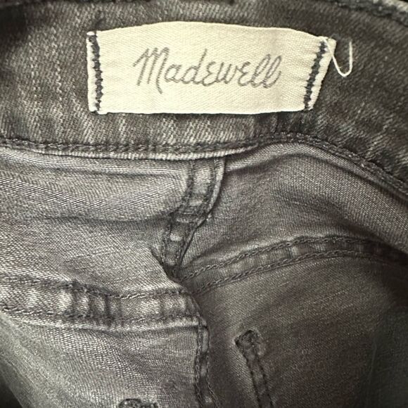 Madewell 9” high rise skinny skinny gray wash jeans - Picture 2 of 5